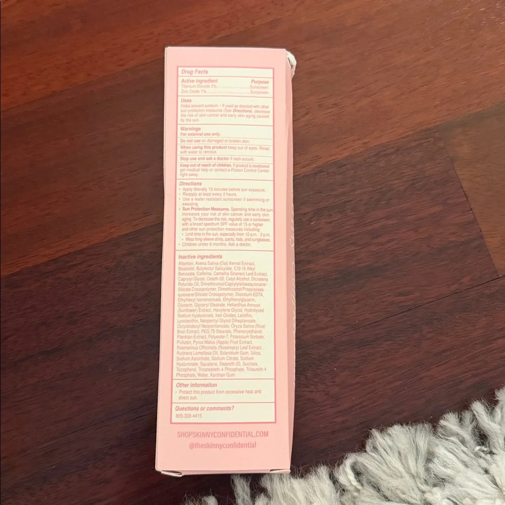 Sunscreen- Skinny Confidential!